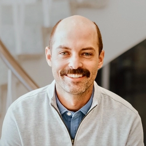 Portrait of Garrett Winder smiling